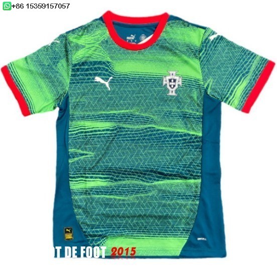 Maillot De Foot Thailande Spécial Maillot Portugal 2025 Vert Bleu