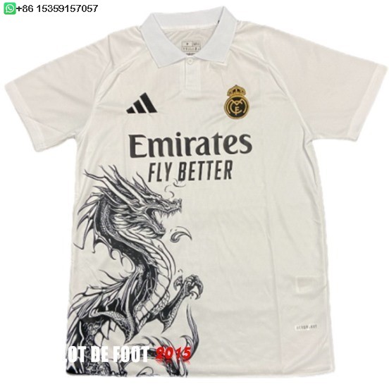 Maillot De Foot Thailande Spécial Maillot Real Madrid 25/26 Blanc