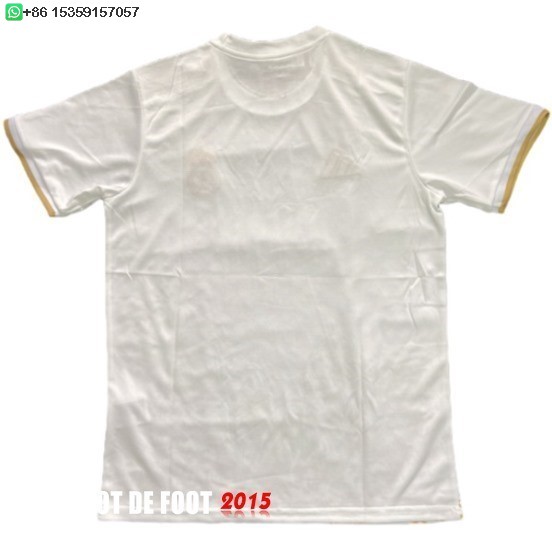 Maillot De Foot Thailande Spécial Maillot Real Madrid 25/26 Blanc Jaune