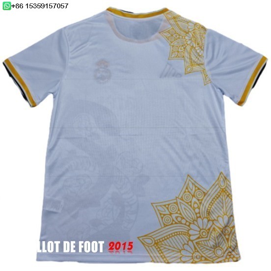 Maillot De Foot Thailande Spécial Maillot Real Madrid 25/26 Blanc Noir