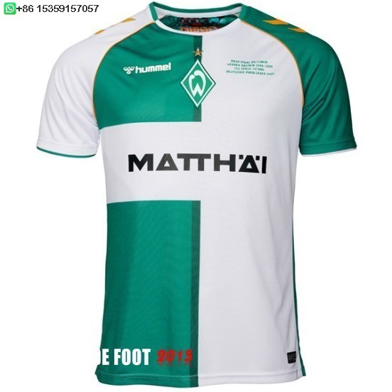 Maillot De Foot Thailande Spécial Maillot Werder Bremen 24/25 Vert
