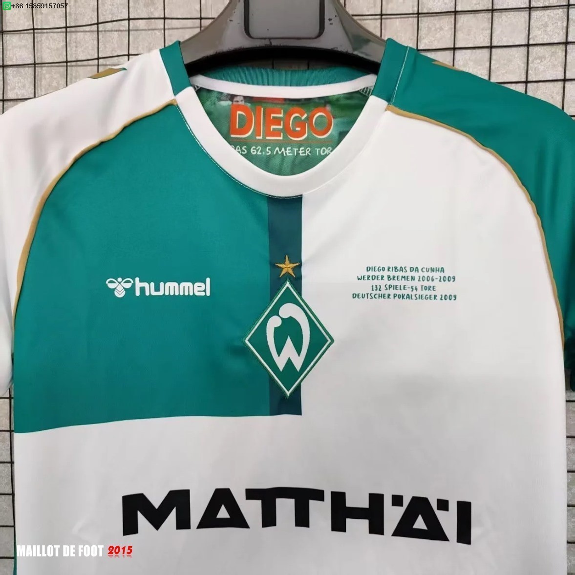 Maillot De Foot Thailande Spécial Maillot Werder Bremen 24/25 Vert