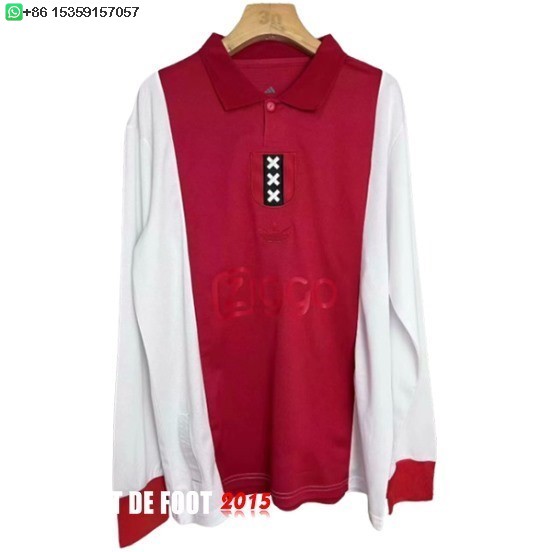 Maillot De Foot Thailande Spécial Manches Longues Ajax 25/26 Rouge