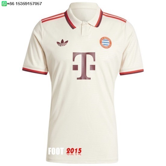 Maillot De Foot Thailande Third Maillot Bayern Munich 24/25