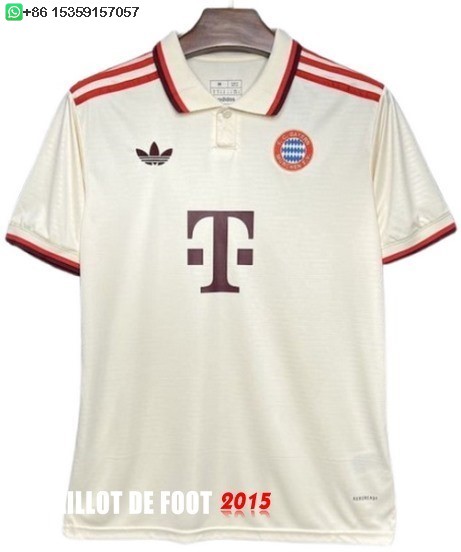 Maillot De Foot Thailande Third Maillot Bayern Munich 24/25