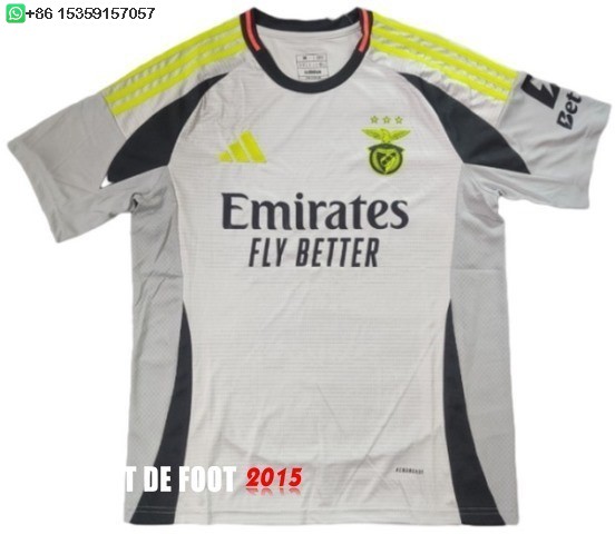 Maillot De Foot Thailande Third Maillot Benfica 24/25