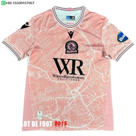 Maillot De Foot Thailande Third Maillot Blackburn Rovers 24/25