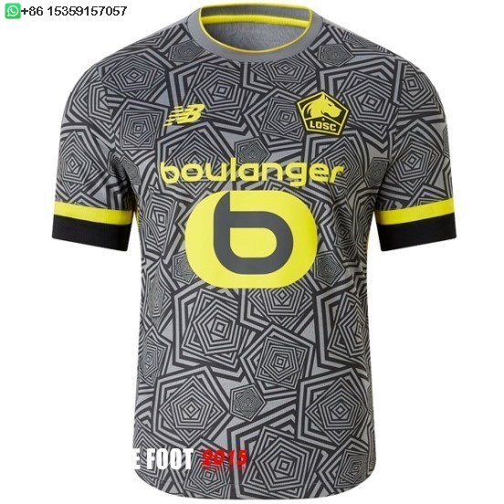 Maillot De Foot Thailande Third Maillot Lille 24/25