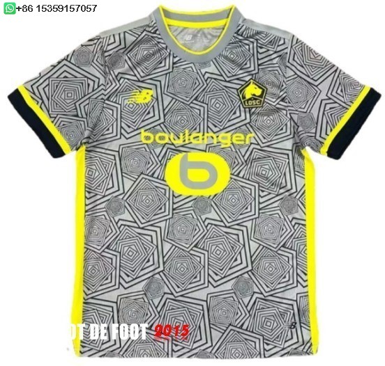 Maillot De Foot Thailande Third Maillot Lille 24/25