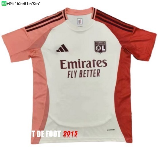 Maillot De Foot Thailande Third Maillot Lyonnais 24/25
