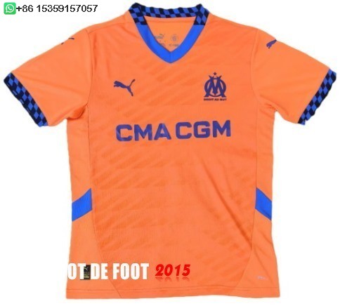 Maillot De Foot Thailande Third Maillot Marseille 24/25