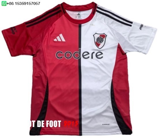 Maillot De Foot Thailande Third Maillot River Plate 24/25