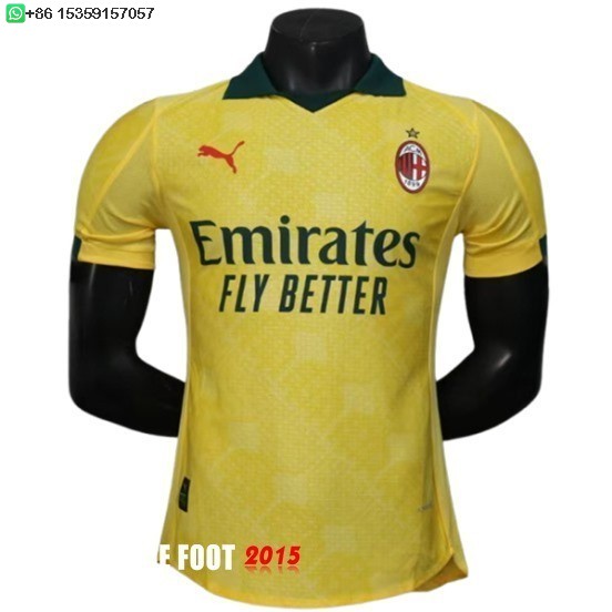Maillot De Foot Third Concept Joueurs Maillot AC Milan 25/26
