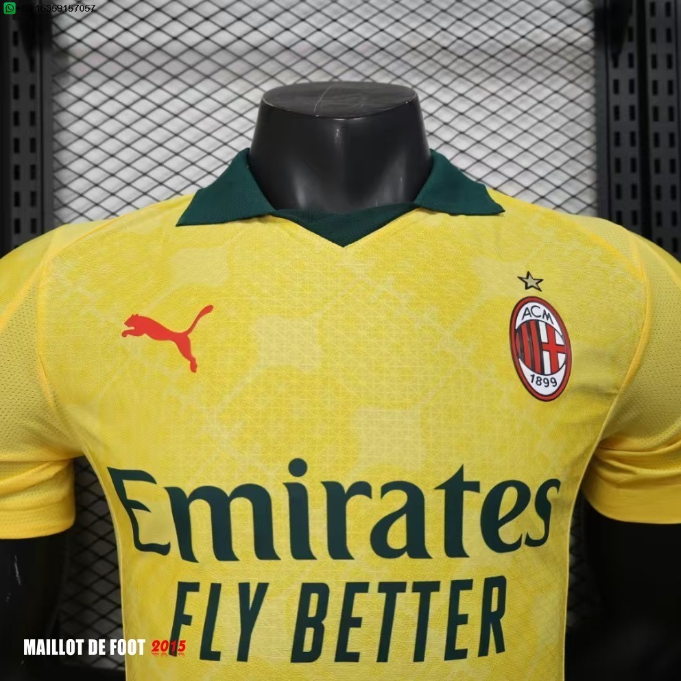 Maillot De Foot Third Concept Joueurs Maillot AC Milan 25/26