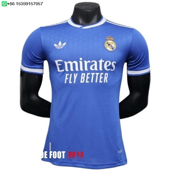 Maillot De Foot Third Concept Joueurs Maillot Real Madrid 25/26
