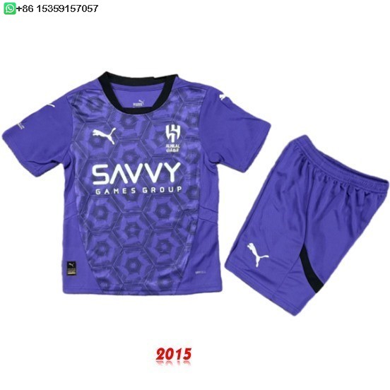 Maillot De Foot Third Conjunto De Enfant Al Hilal Saudi 24/25
