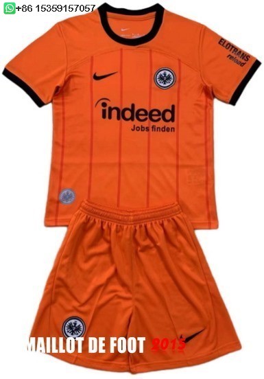 Maillot De Foot Third Conjunto De Enfant Eintracht Frankfurt 24/25