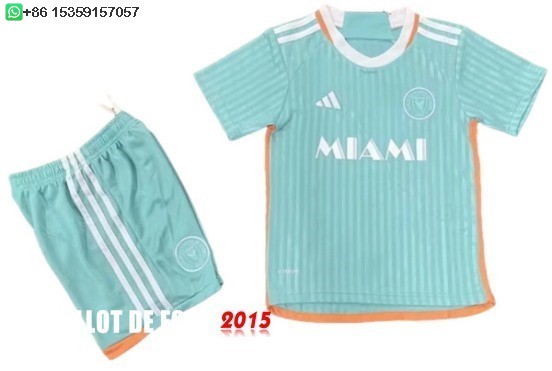 Maillot De Foot Third Conjunto De Enfant Inter Miami 24/25