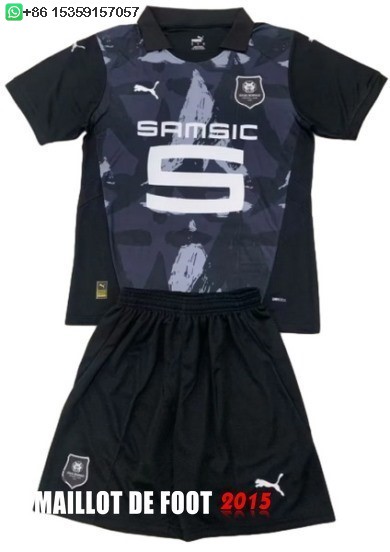Maillot De Foot Third Conjunto De Enfant Rennais 24/25