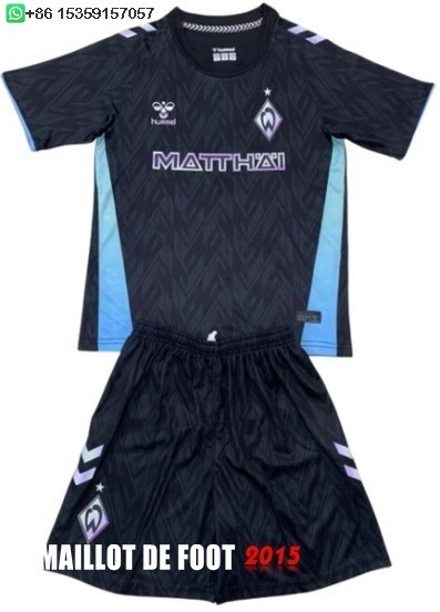 Maillot De Foot Third Conjunto De Enfant Werder Bremen 24/25