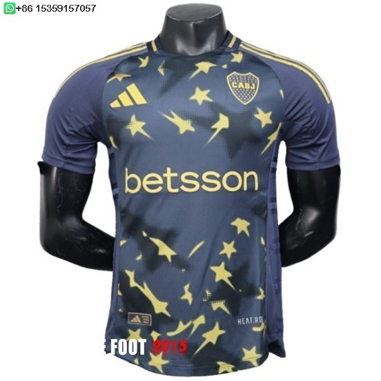 Maillot De Foot Third Joueurs Maillot Boca Juniors 24/25