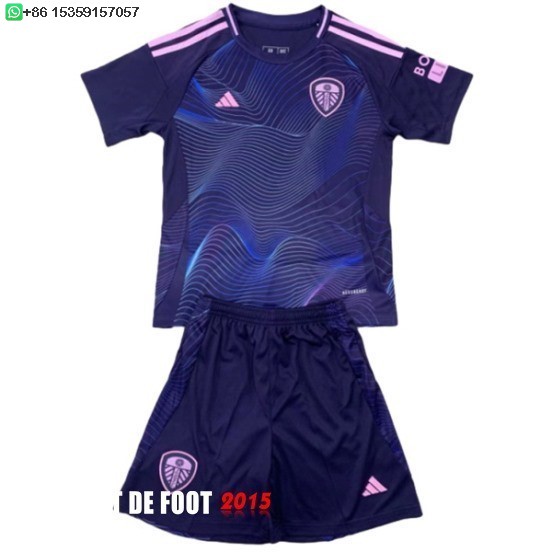 Maillot De Foot Third Maillot Conjunto De Enfant Leeds United 24/25