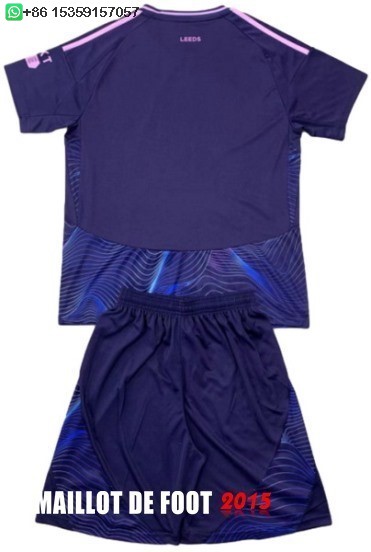 Maillot De Foot Third Maillot Conjunto De Enfant Leeds United 24/25