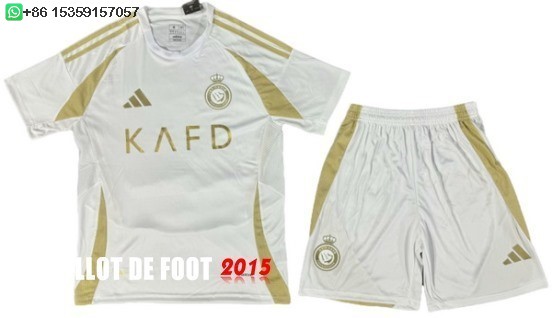 Maillot De Foot Third Maillot Ensemble Complet Homme Al Nassr 24/25