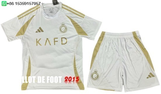 Maillot De Foot Third Maillot Ensemble Complet Homme Al Nassr 24/25