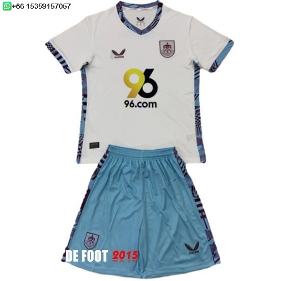 Maillot De Foot Third Maillot Ensemble Complet Homme Burnley 24/25