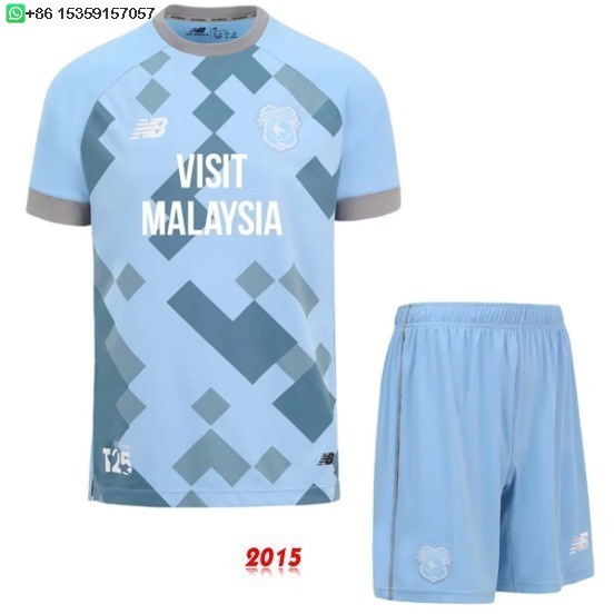 Maillot De Foot Third Maillot Ensemble Complet Homme Cardiff City 24/25