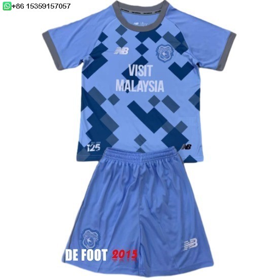 Maillot De Foot Third Maillot Ensemble Complet Homme Cardiff City 24/25