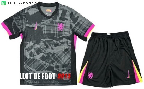 Maillot De Foot Third Maillot Ensemble Complet Homme Chelsea 24/25