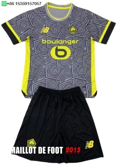 Maillot De Foot Third Maillot Ensemble Complet Homme Lille 24/25