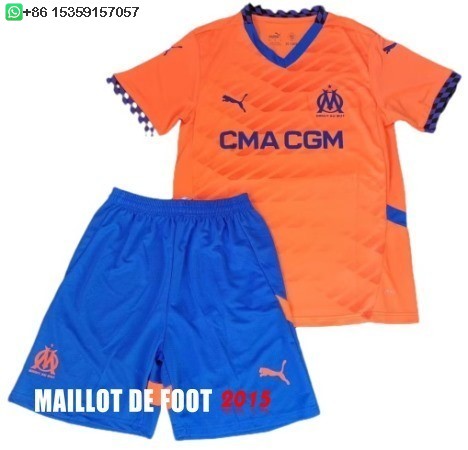 Maillot De Foot Third Maillot Ensemble Complet Homme Marseille 24/25