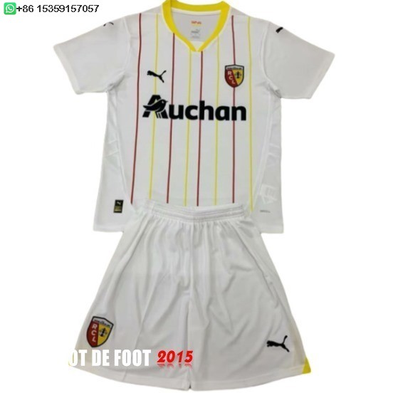 Maillot De Foot Third Maillot Ensemble Complet Homme RC Lens 24/25