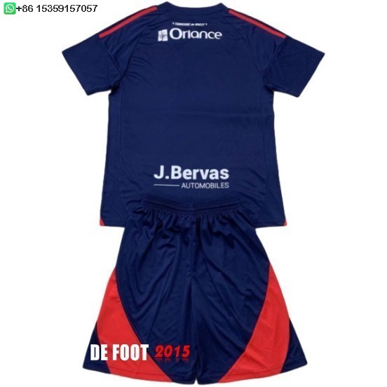 Maillot De Foot Third Maillot Ensemble Complet Homme Stade Brestois 24/25
