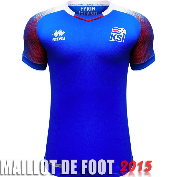 Thailande Maillot De Foot Islandia Mondial 2018 Domicile