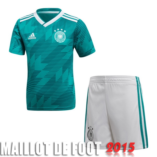 Maillot De Foot Allemagne Enfant Mondiall 2018 Exterieur Un ensemble