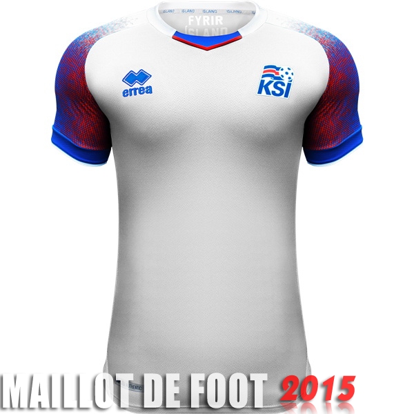 Thailande Maillot De Foot Islandia Mondial 2018 Exterieur