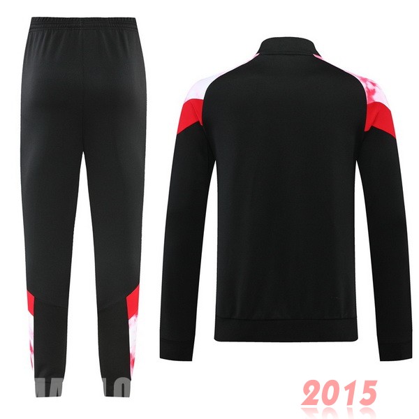 Maillot De Foot Survêtements AC Milan 22/23 Noir Rouge
