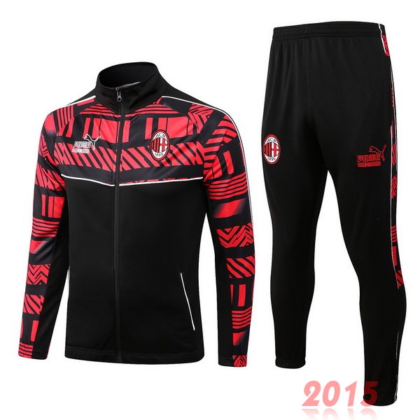 Maillot De Foot Survêtements AC Milan 22/23 Rouge I Noir