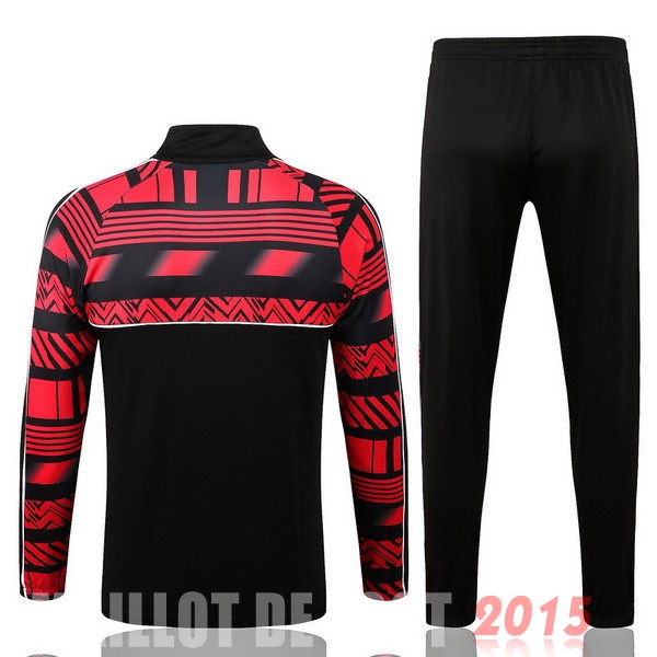 Maillot De Foot Survêtements AC Milan 22/23 Rouge I Noir