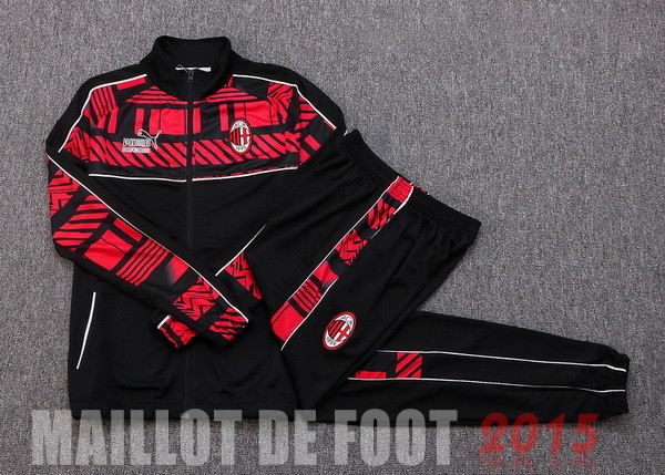 Maillot De Foot Survêtements AC Milan 22/23 Rouge I Noir