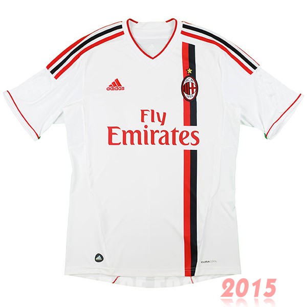 Maillot De Foot Exterieur Maillot AC Milan Rétro 2011 2012 Blanc