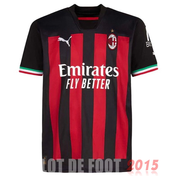 Maillot De Foot Domicile Maillot AC Milan 22/23 Rouge