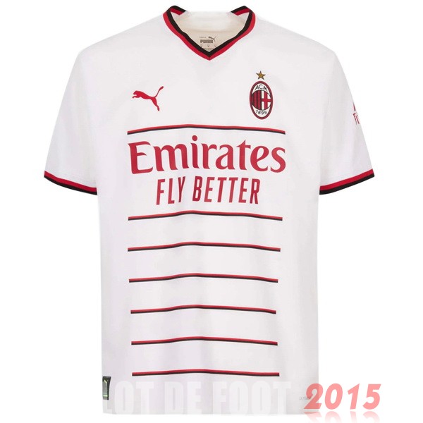 Maillot De Foot Exterieur Maillot AC Milan 22/23 Blanc