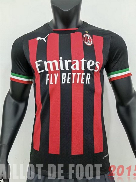 Maillot De Foot Thailande Domicile Joueurs Maillot AC Milan 22/23 Rouge