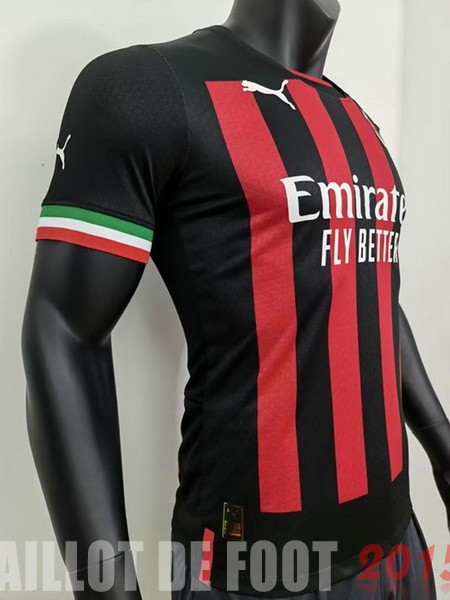 Maillot De Foot Thailande Domicile Joueurs Maillot AC Milan 22/23 Rouge