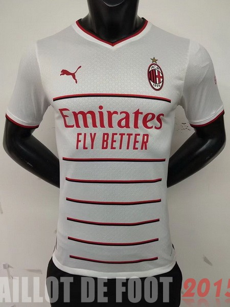 Maillot De Foot Thailande Exterieur Joueurs Maillot AC Milan 22/23 Blanc